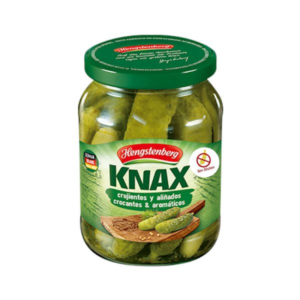 Hengstenberg Pepinillos Tradicional 370 ml x 12 Un